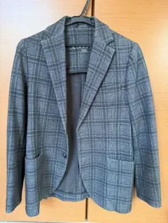 CIRCOLO 1901 グレー系チェック テーラードジャケット