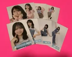 藤嶌果歩 日向坂46 生写真 オープニング チュールコーデ 8種コンプ
