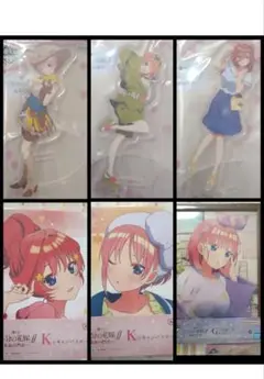未開封　五等分の花嫁　一番くじ アクスタ　キャンバスボード　6個セット