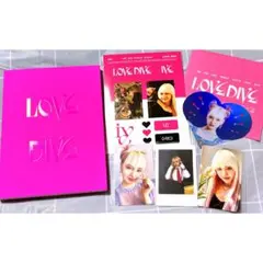 美品 リズ LOVE DIVE アルバム CD セット IVE トレカ ラキドロ