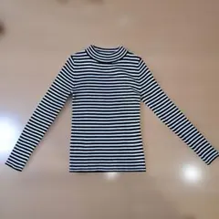 BROWNY ボーダー リブニット 長袖