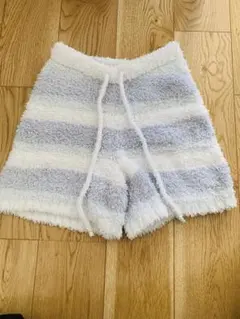 gelato piqueブルー ホワイト ストライプ ショーツ F