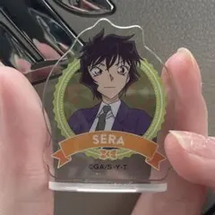 世良真純 工藤新一ミニアクリルスタンド チョコエッグおまけ