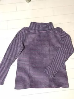 ユニクロ タートルネック 長袖  140