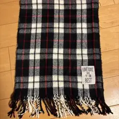 【ワンコイン】LOVETOXIC チェック柄マフラー F