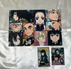 鬼滅の刃　下敷き&シールセット