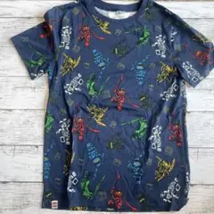 H&M レゴニンジャゴー Tシャツ 中古　ネイビー
