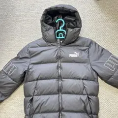 PUMA ブラック ダウンジャケット asia s