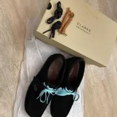 CLARKS Wallabee クラークス　ワラビー　　ブラック 7 1/2 G