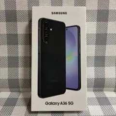 未開封】Galaxy A36 5G ブラック【一括購入残債なし】 - メルカリ