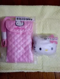 ハローキティ1番くじ ミニショルダー　マスコット 新品
