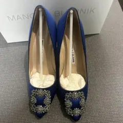 2026年最新】マノロブラニク ハンギシ ブルーの人気アイテム - メルカリ