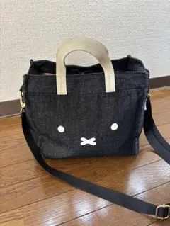 MIFFY デニム 2WAY ショルダーバッグのサムネイル