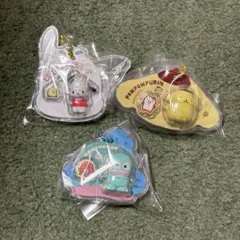 サンリオ　パッケージチャームコレクション　3点セット