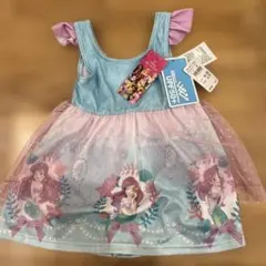 お値下げ中　アリエル プリンセス 水着 100cm UPF50+