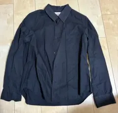 H&M COMME des GARÇONS ブラック長袖シャツMサイズ