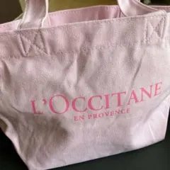 ロクシタン　トートバッグ(ピンク)