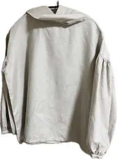 削除前お値下げ　KFG洋裁店　未使用　オフタートルプルオーバー