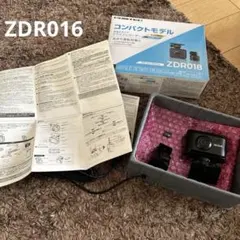 コムテックZDR016型前後2カメラドライブレコーダー初期化済　リアケーブルなしのサムネイル