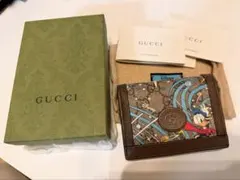 ♡極美品♡付属品完備♡グッチ 二つ折り財布 ディズニードナルド GGスプリームのサムネイル