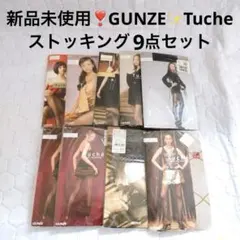新品未使用❣️GUNZE✨Tuche ストッキング 9点セット 定価¥7630