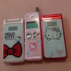 平成レトロ Hello Kitty IDO 京セラ キティ D202K ガラケー | Mercari