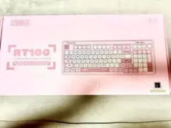 【ジャンク】EPOMAKER RT100 メカニカルキーボード ピンク