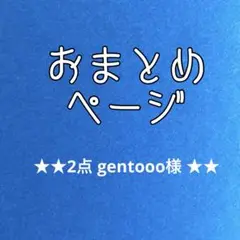 ★★2点 gentooo様 リクエスト おまとめ商品ページ★★