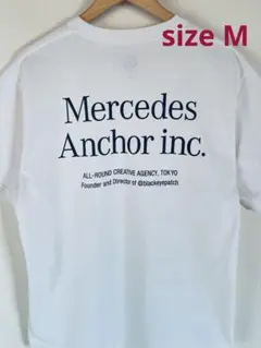 Mercedes Anchor inc. Tシャツ ホワイト　M