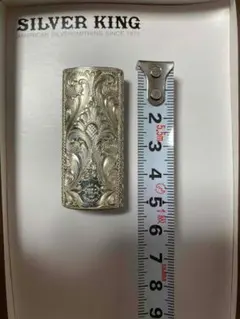 ナバホ族 Navajo ライターケース インディアンジュエリー シルバー