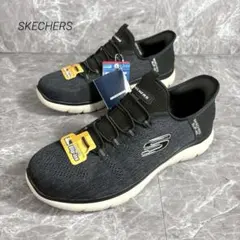 新品✨ SKECHERS Slip-ins洗濯機対応 ダークグレー 26.5のサムネイル