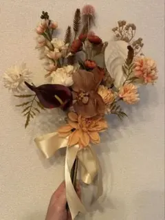 【値下げ中】ブーケ　ブートニア　ウェディング　和装　ドレス