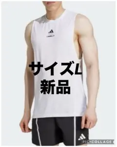【L新品】adidas LES MILLS グラフィック タンクトップ