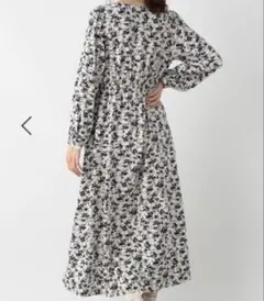 グローバルワーク　さらさらリラックススタイルアップワンピース　Ｌ