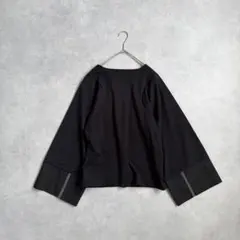 willfully ウィルフリー　プルオーバー　ブラック　F
