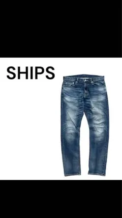 半額以下！値下げ可メンズデニム セルビッジ　ユーズド加工　テーパード 32サイズ