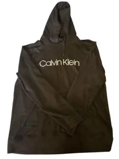 Calvin Klein ブラック フード付きパーカー