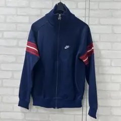 値下げ 80s 90s ナイキ NIKE 紺タグ ロゴ スウォッシュ ジャージ