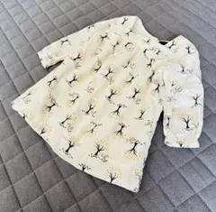 babyGapコットンナチュラルチュニックワンピース