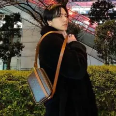 登坂広臣愛用　SAINT LAURENT サンローランパリ YSLロゴ総柄カメラ