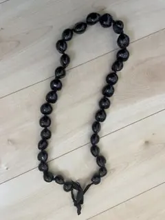 黒いプラスチックビーズネックレス　まとめ売り割引します！