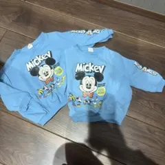 ミッキーマウス トレーナー 90 100 セット