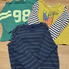 長袖カットソーセット 3枚セット