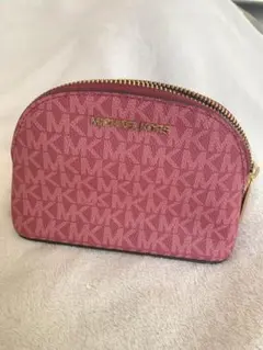 MICHAEL KORS ポーチ ピンク MKロゴ 未使用のサムネイル