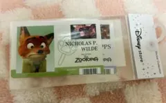 ディズニーストア　ズートピアシール　ニック　ジュディ　ステッカーセット