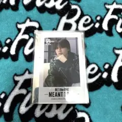 BE:FIRST MEANT TO BE マナト 《フォト風カード》
