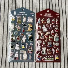 MOOMIN ムーミン ステッカーシール 2종 세트