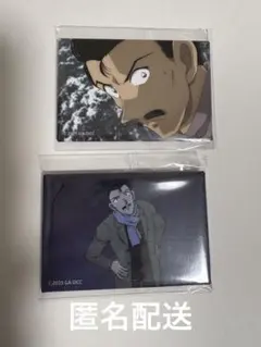 名探偵コナン　スクエア缶バッジ　小五郎