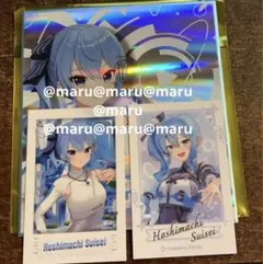3種 星街すいせい　色紙　チェキ　hololive EXPO 2026
