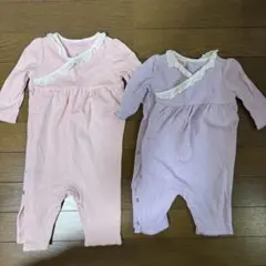 お値下げ‼️美品‼️ラルフローレン ロンパース　2枚